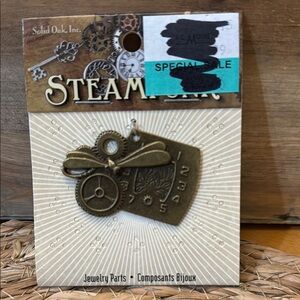 Solid Steampunk Jewelry Parts - Bronze